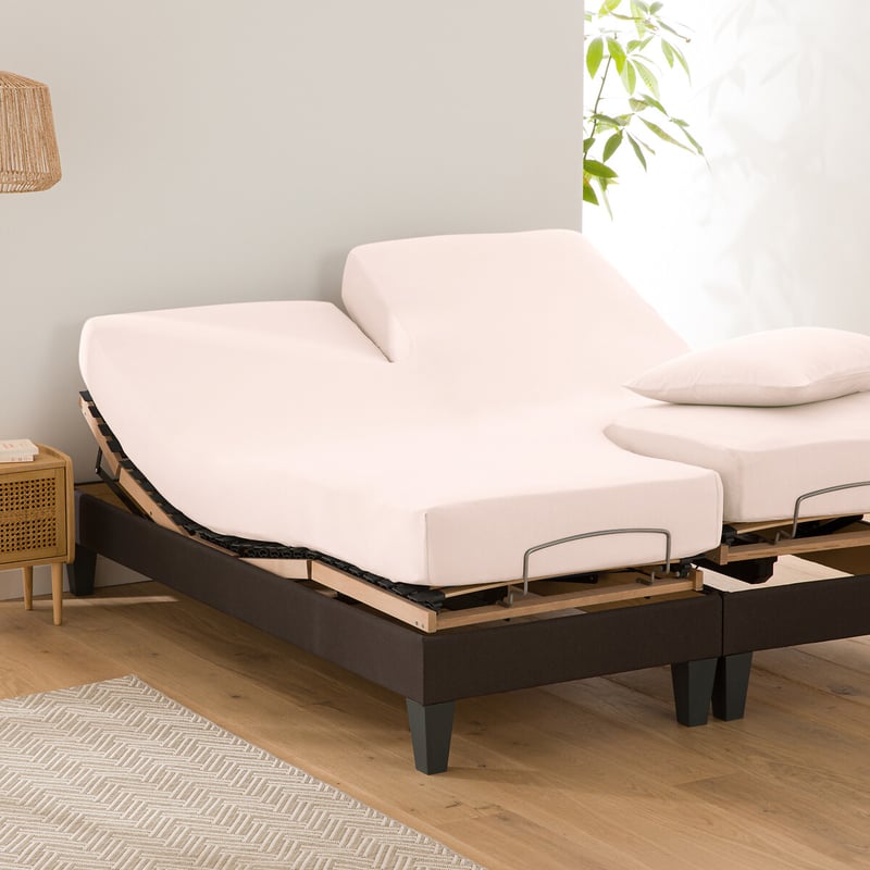 La Redoute Interieurs Uni-fixleintuch Für Verstellbares Doppelbett Scenario, Baumwolle