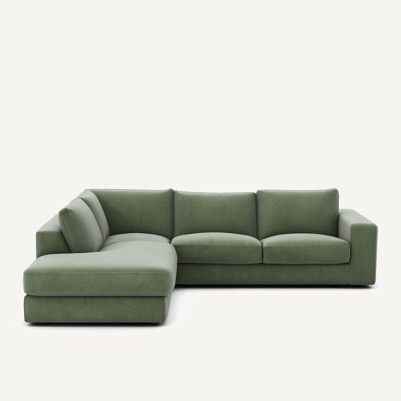 Am.pm Ecksofa Skander, Samt