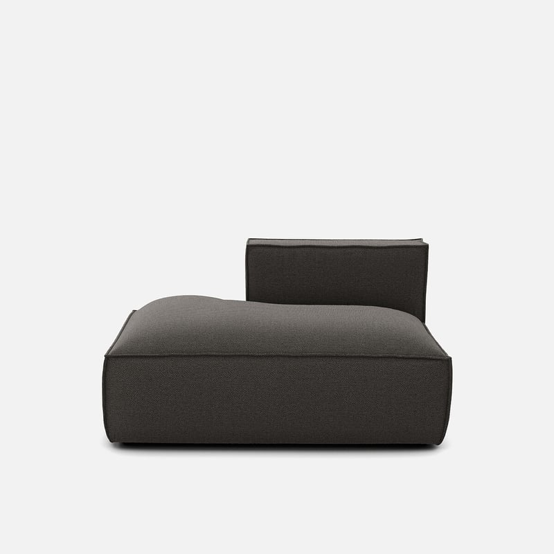 Récamiere-element Links Für Modulares Sofa Seven, Aus Strukturgewebe