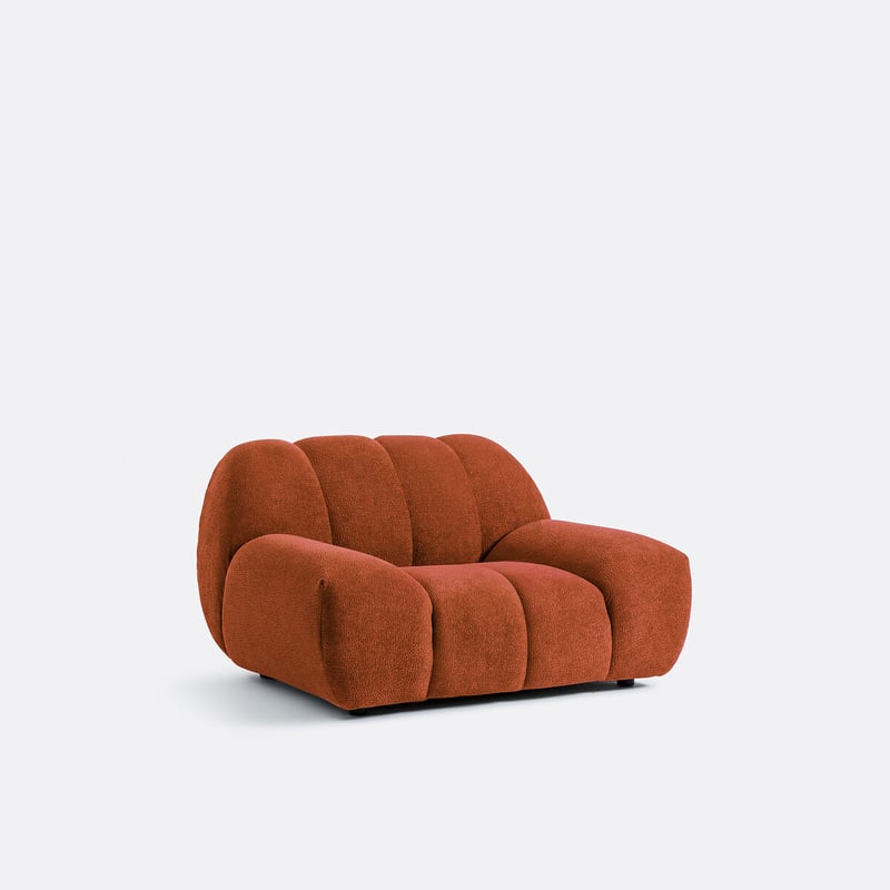 Xl-sessel, Reliefstoff, Nuria