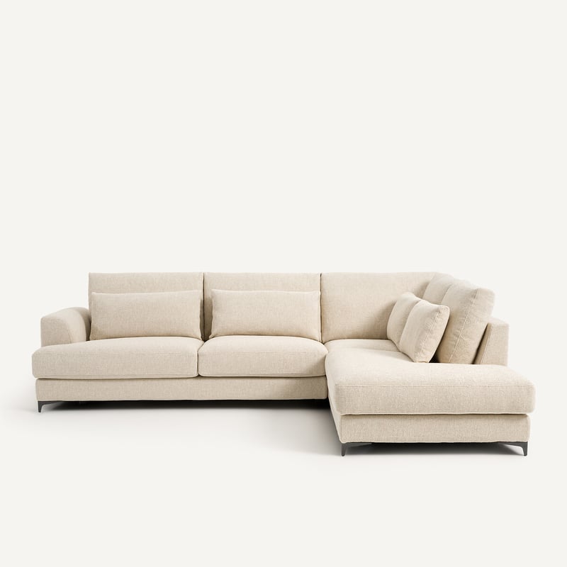 Am.pm Sofa, Rechte Ecke, Umwandelbar, Bouclé, Marsile