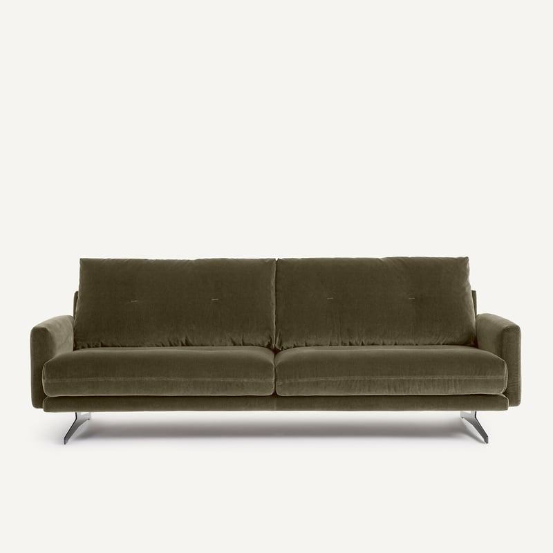 Am.pm Sofa Aus Samt, Delicato