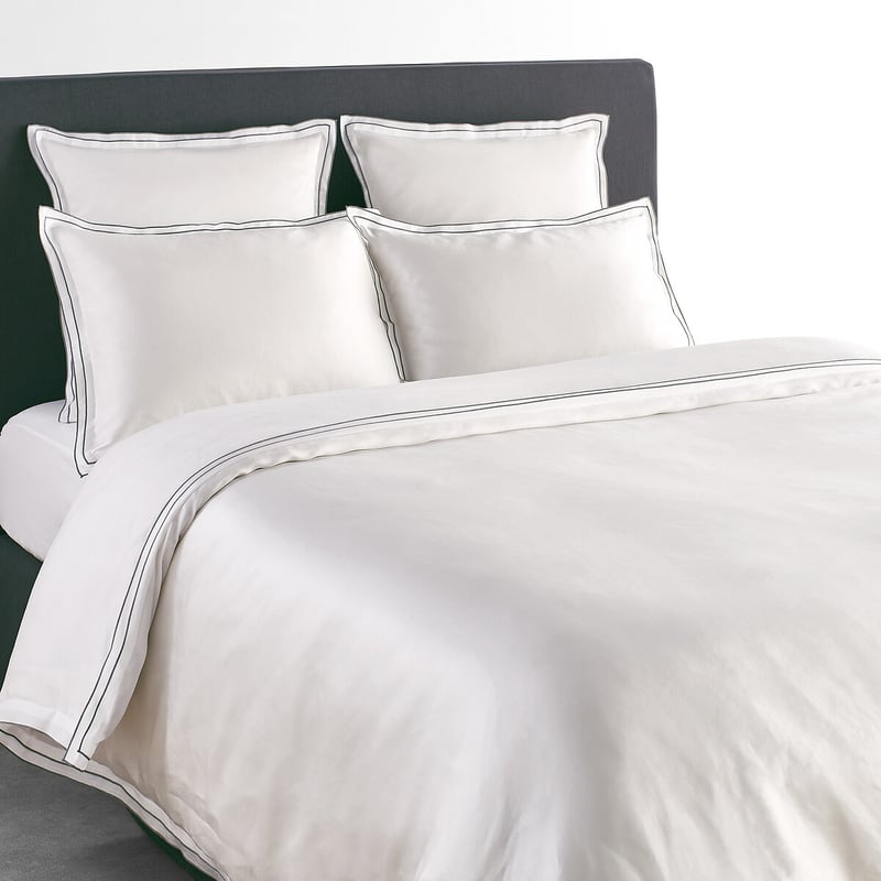 Am.pm Bettdeckenbezug Aus Satin Aus Bio-baumwolle Und Lyocell, Tucci