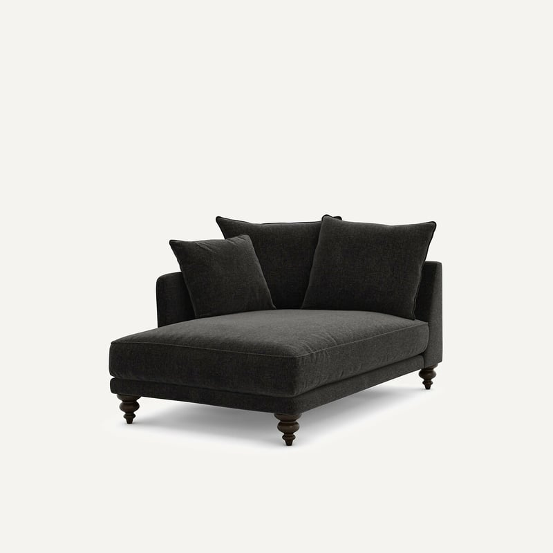 Am.pm Chaiselongue Aus Chenille-samt, Lazarus