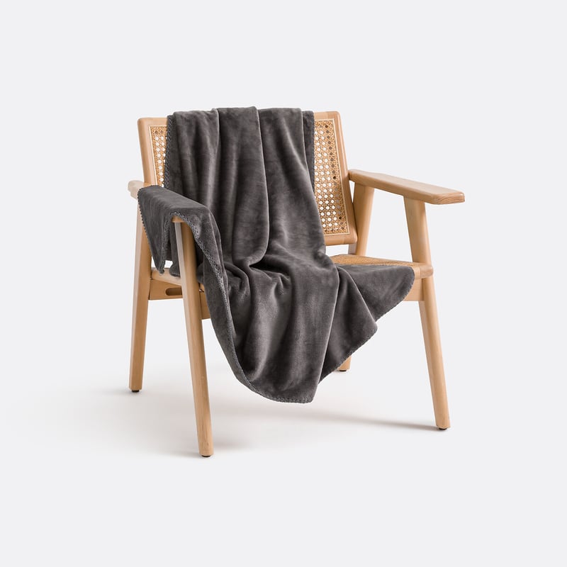 La Redoute Interieurs Fleecedecke Maxine, Recycling-polyester