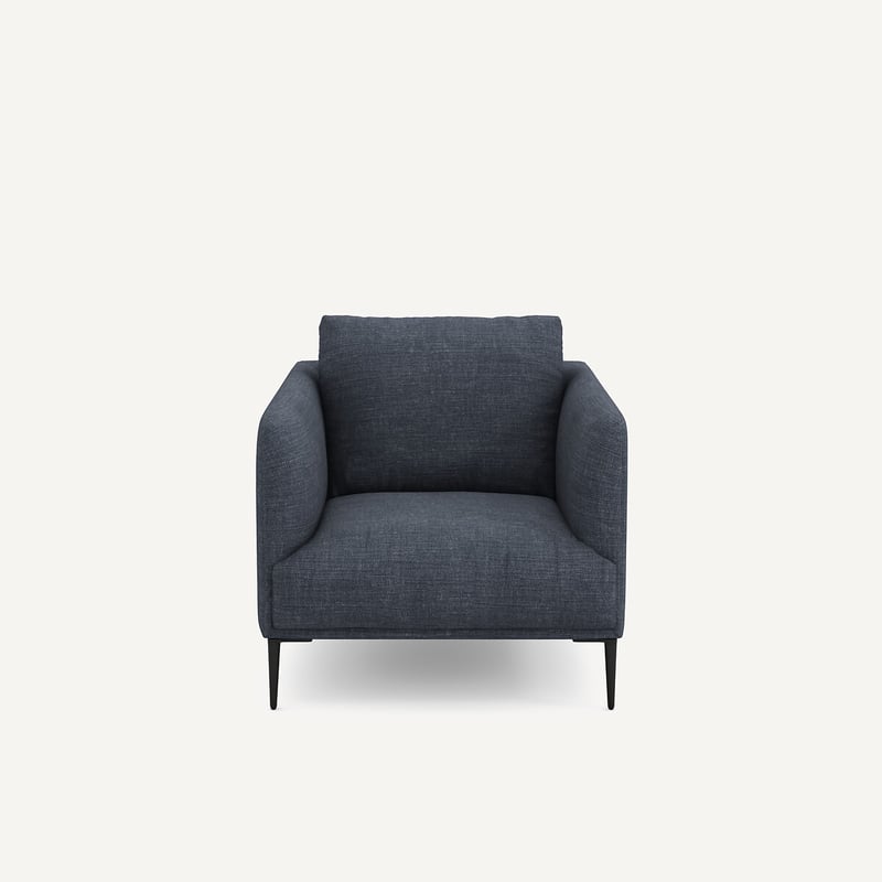 Emmanuel Gallina X Am.pm Sessel Aus Baumwolle Und Leinen, Oscar, Design Emmanuel Gallina