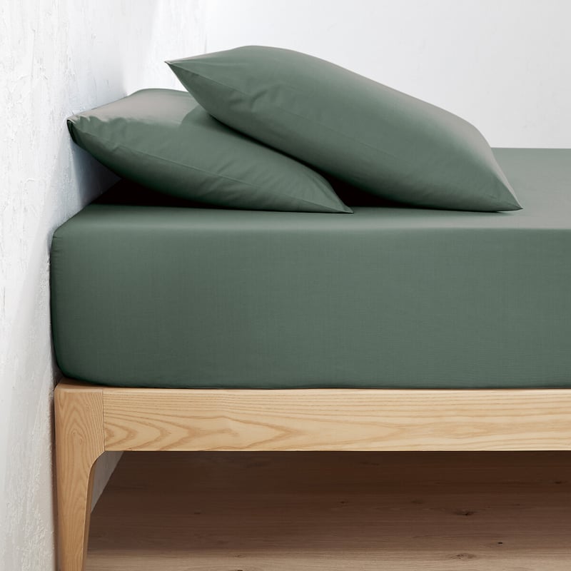 La Redoute Interieurs Spannbettlaken Scenario, Perkal Aus Bio-baumwolle Uni