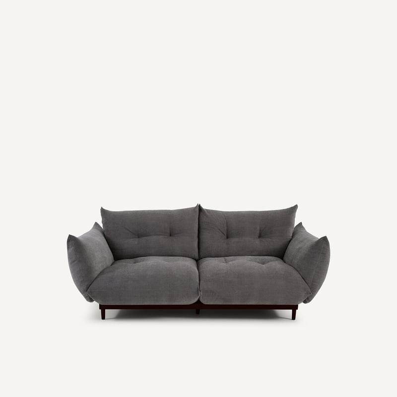 Am.pm Kompaktes 3-sitzer-sofa Aus Polyester-baumwolle, Vitoria