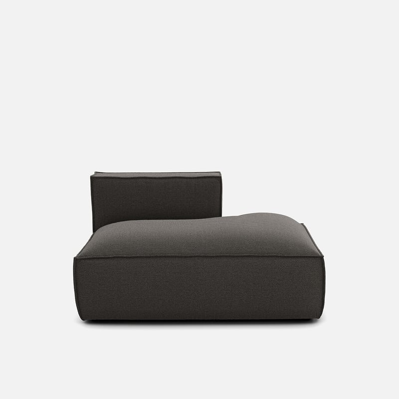 Récamiere-element Rechts Für Modulares Sofa Seven, Aus Strukturgewebe