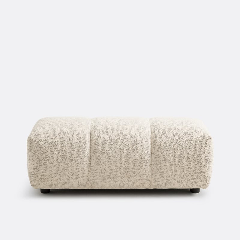 Hocker, Reliefsamt, L109 Cm, Nuria