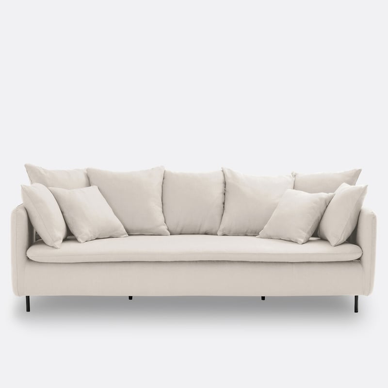 Sofa Aus Leinen Und Viskose, 3- Oder 5-sitzer, Ivete