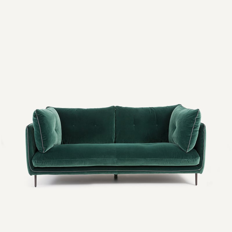 Am.pm 2-sitzer-sofa Aus Samt, Botero