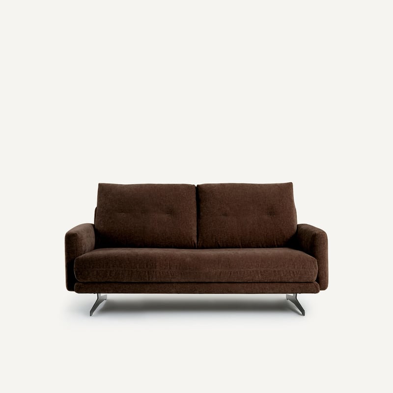 Am.pm 2-sitzer-sofa Aus Chenille-velours, Delicato