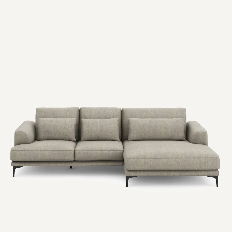 Am.pm Ecksofa Meridian Xl Rechts In Tweed, Marsile