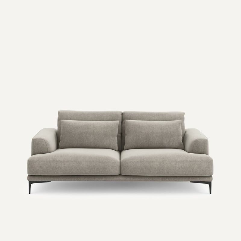 Am.pm 3-sitzer-sofa Aus Chenille-velours, Marsile