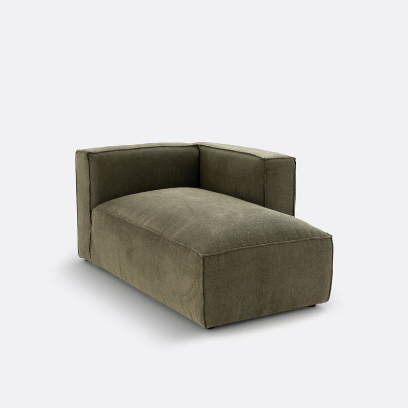 Meridianelement Seven Für Modulares Sofa, Aus Strukturgewebe