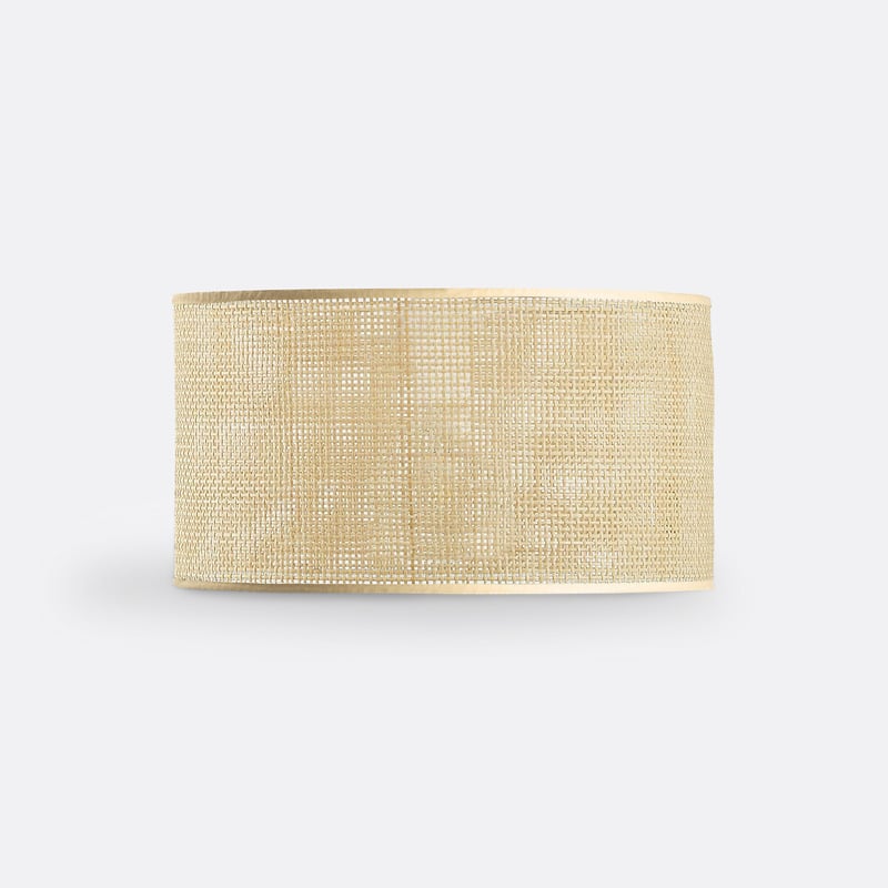Hängeleuchte / Lampenschirm Dolkie, Rattan, Ø 40 Cm
