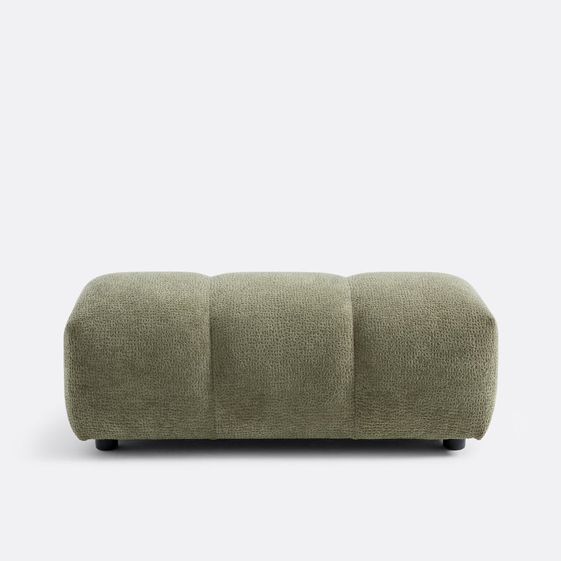 Hocker, Reliefsamt, L109 Cm, Nuria