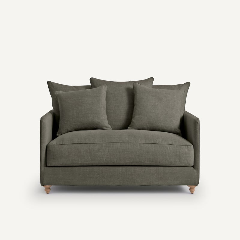 Am.pm 2-sitzer-sofa, Umwandelbar, Aus Baumwolle Und Leinen, Lazare