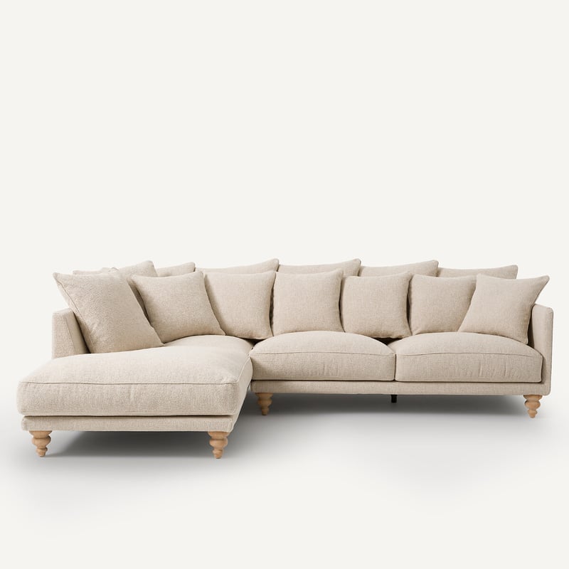 Am.pm Ecksofa Lazare, Bouclé