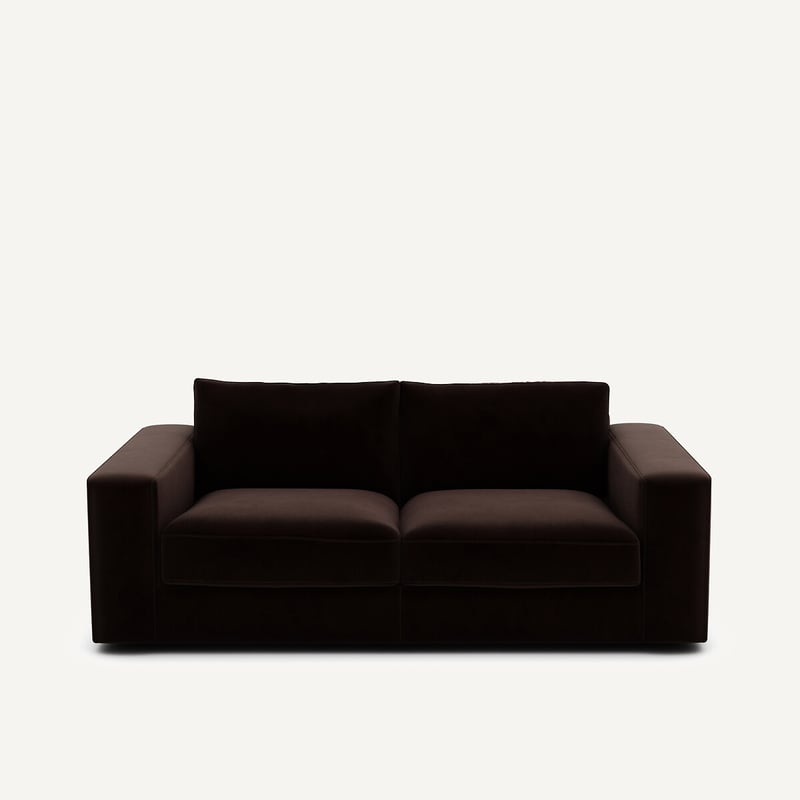 Am.pm Kompaktes 3-sitzer-sofa Skander, Velours