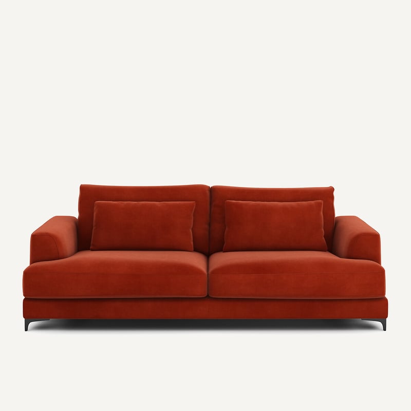 Am.pm 4-sitzer-schlafsofa Marsile, Samt