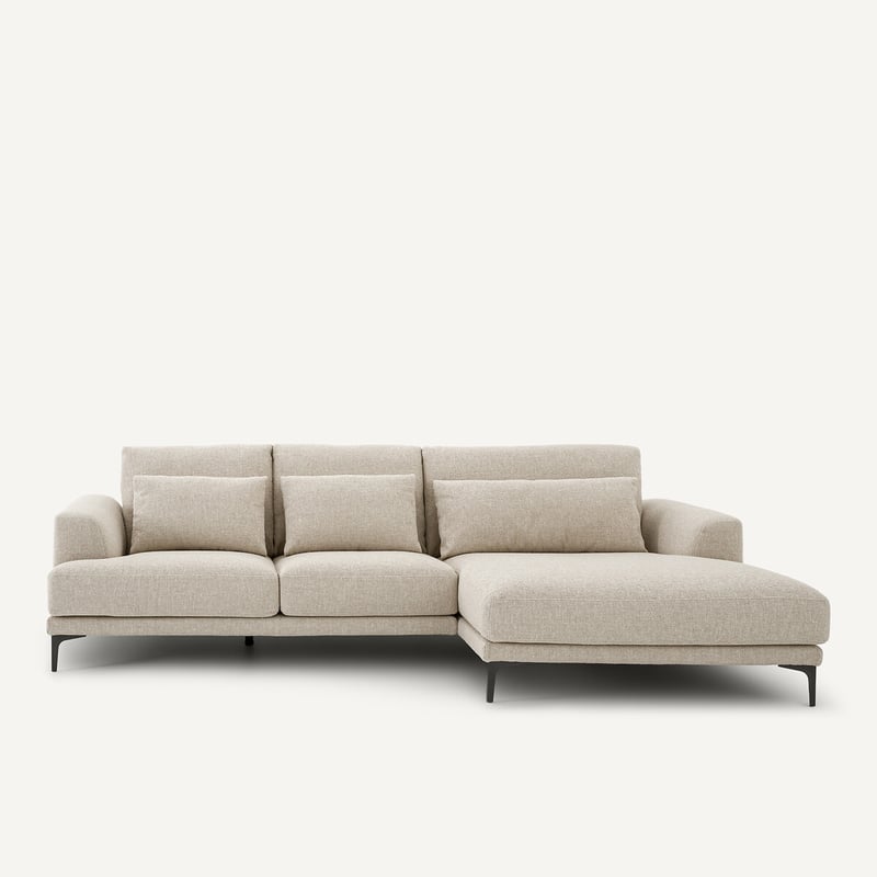 Am.pm Ecksofa Meridian Xl Rechts In Bouclé, Marsile