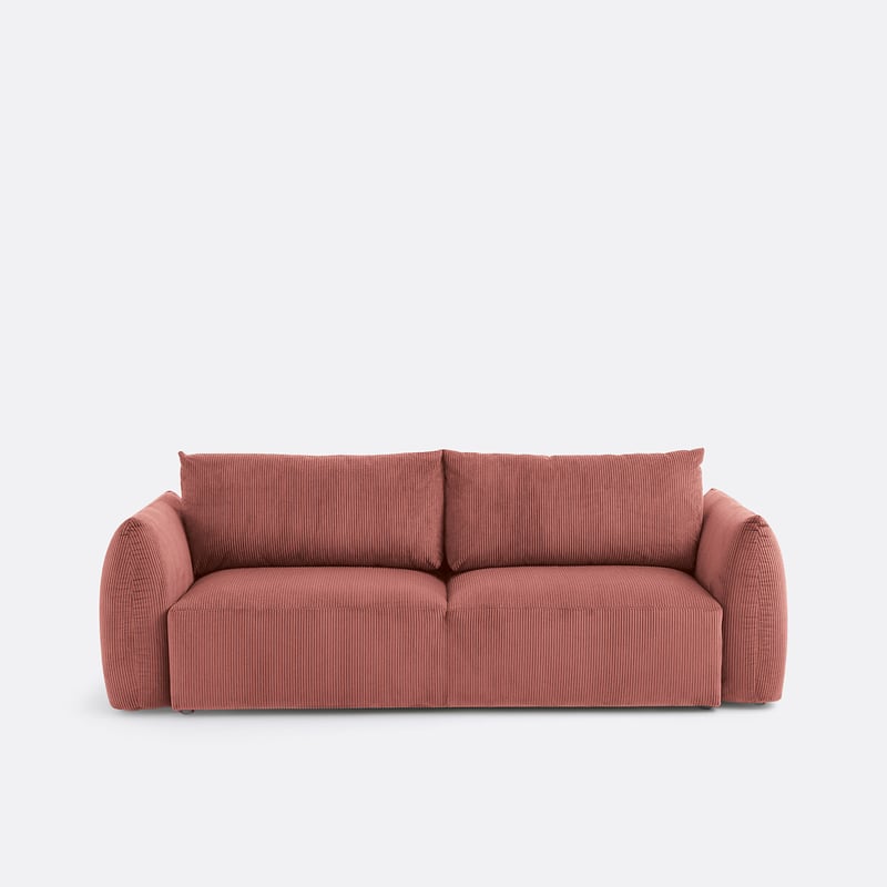 3-sitzer-schlafsofa Edith, Cordsamt