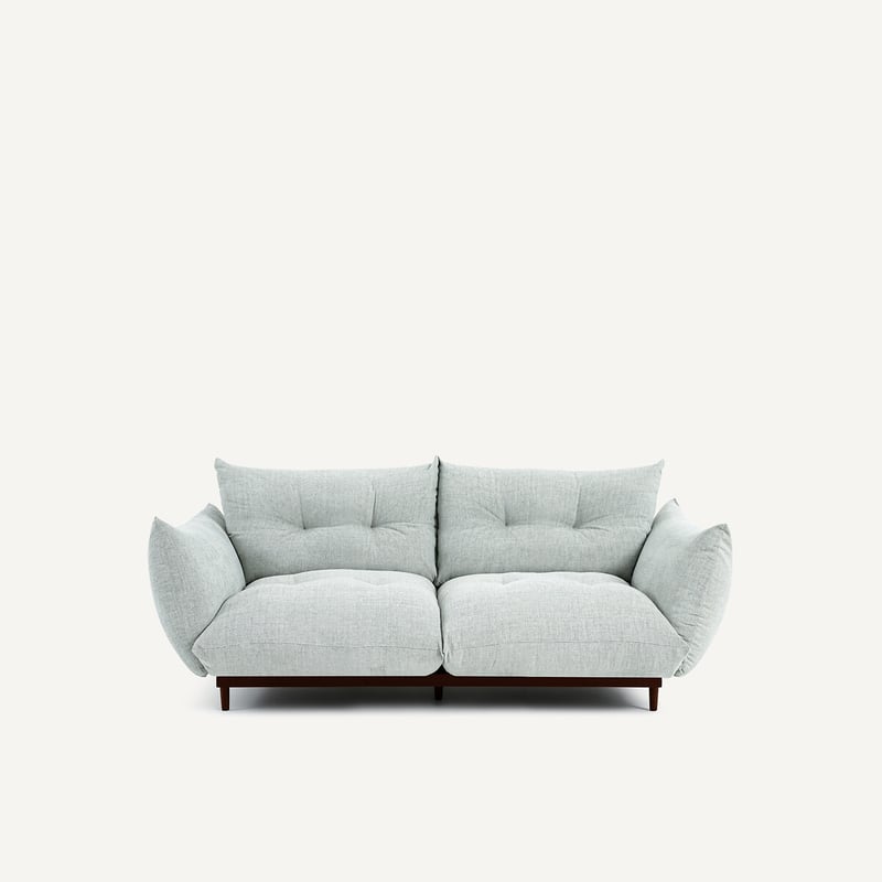 Am.pm Kompaktes Sofa, 3-sitzig, Aus Geflochtenem Polyester, Vitoria