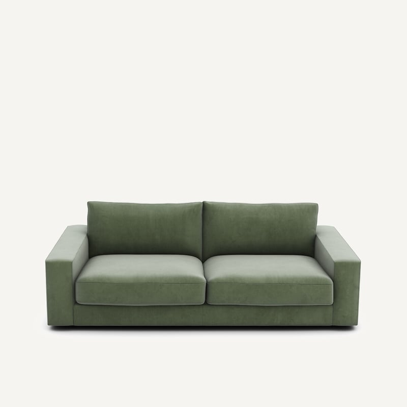 Am.pm 3-sitzer-sofa, Samt, Skander