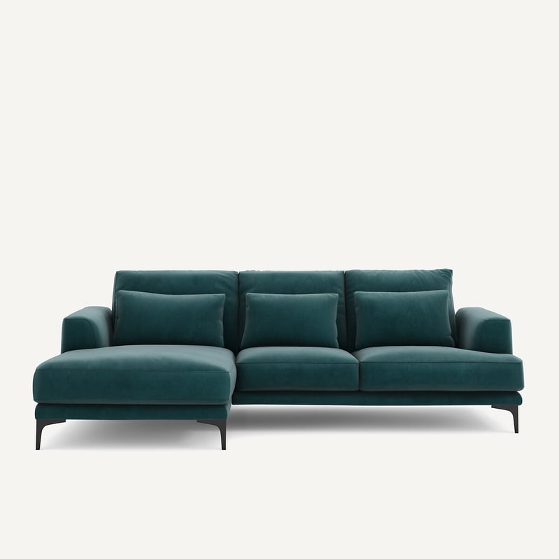 Am.pm Ecksofa Marsile Mit Ecke Rechts, Samt