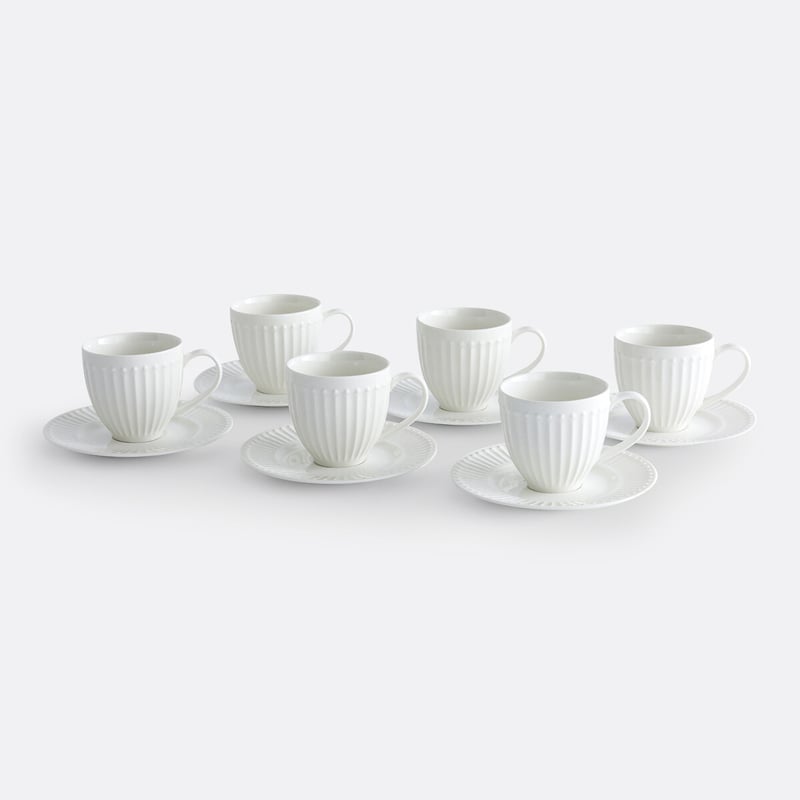6er-set Teetassen Und Untertassen Jewely