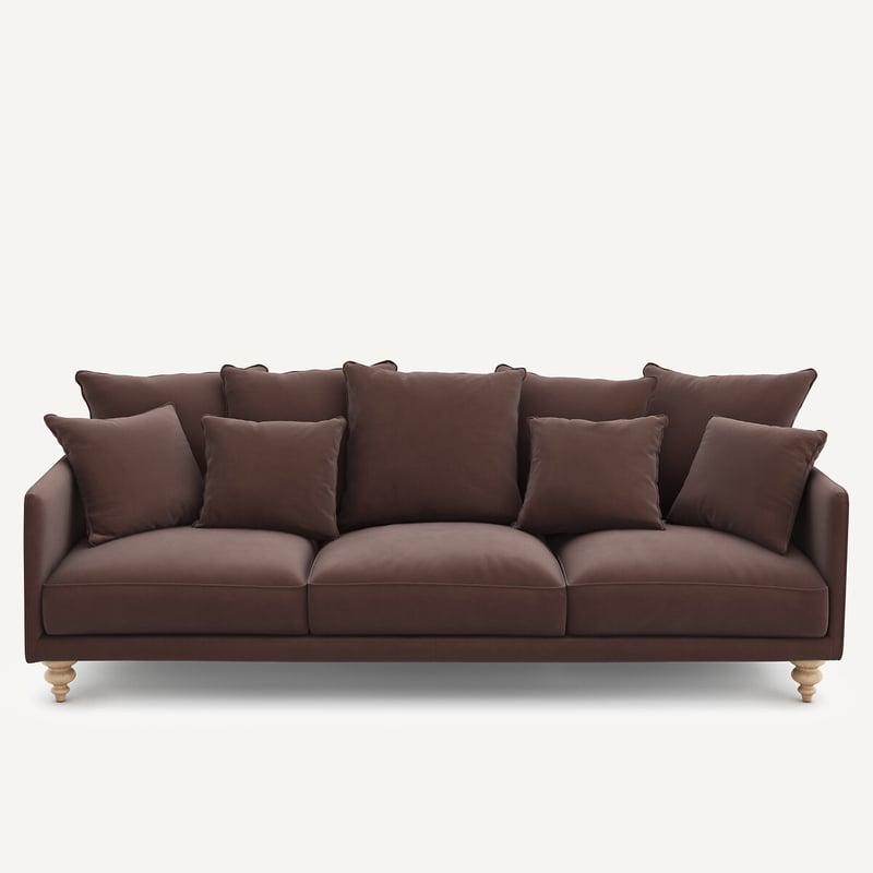Am.pm Sofa Aus Leinenvelours, Lazare