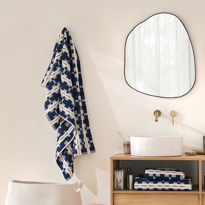 La Redoute Interieurs Maxi-badetuch Aus Frottee Mit Jacquardmuster, Meiri
