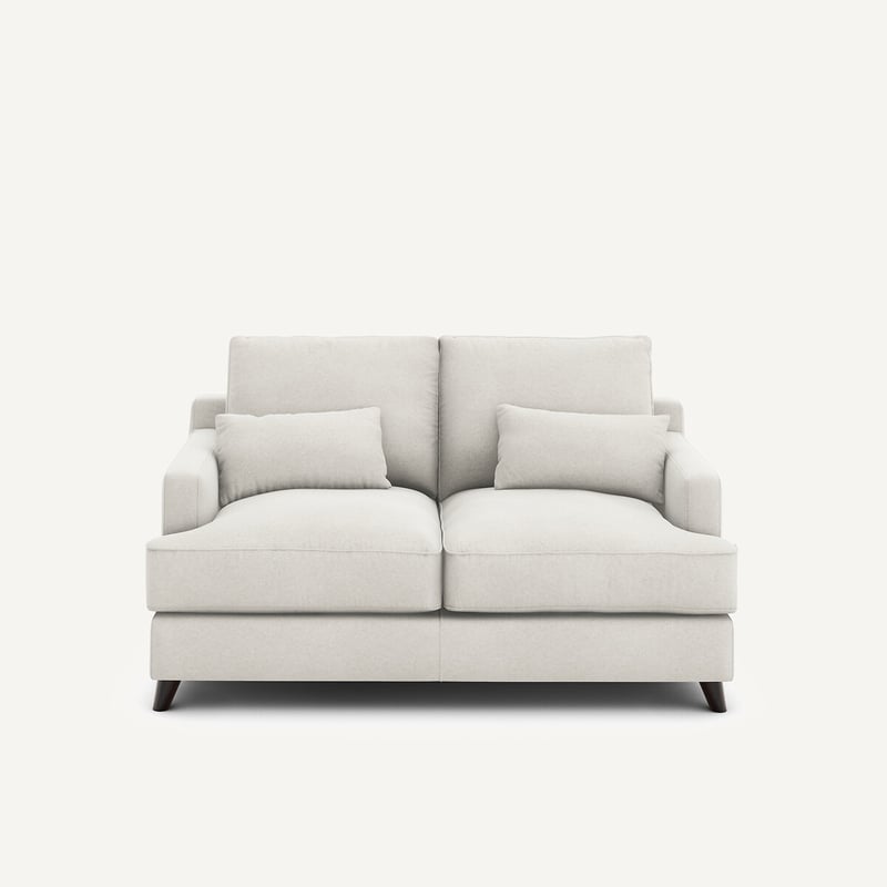 Am.pm Kompaktes 2-sitzer-sofa Aus Leinenvelours, Alwine