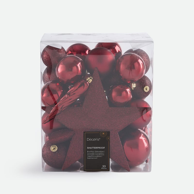 La Redoute Interieurs Set Mit 33 Weihnachtskugeln, Caspar