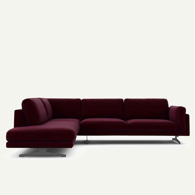 Am.pm Ecksofa César, Samt