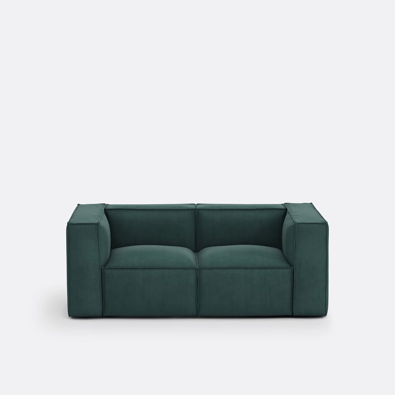 Modulares 2-sitzer-sofa Seven, Aus Cordsamt