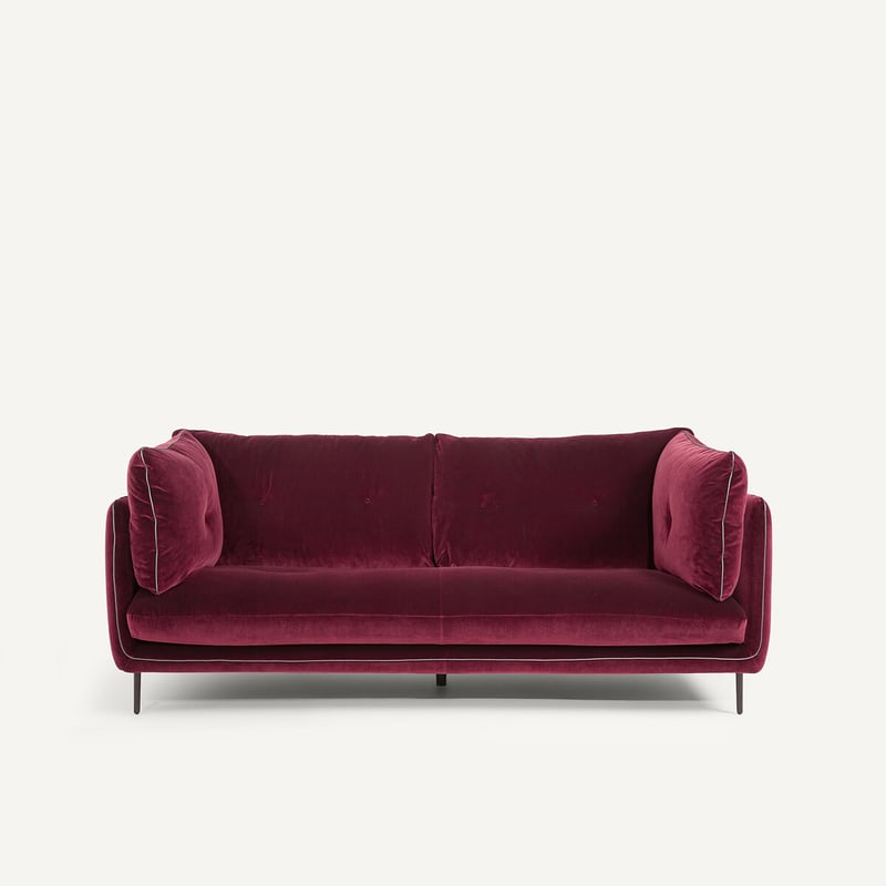 Am.pm 2-sitzer-sofa Aus Samt, Botero