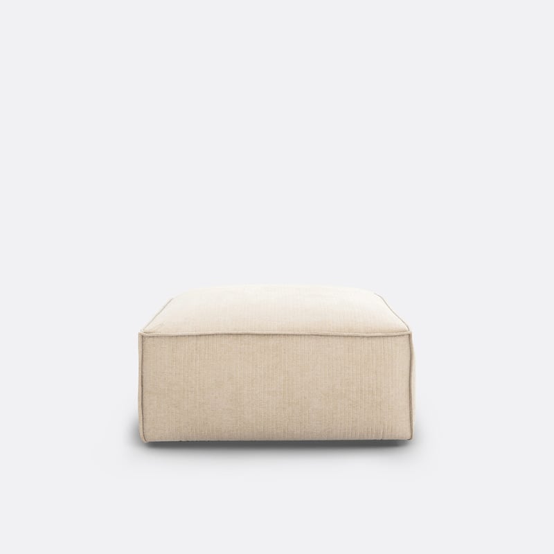 Hocker-element Seven, Vintage-cordsamt