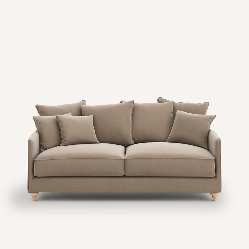 Am.pm 3p-sofa, Umwandelbar, Velours, Lazare