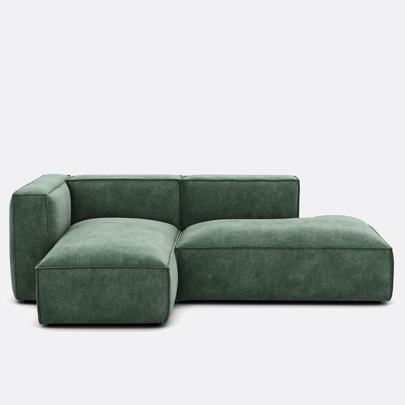 Modulares Ecksofa Seven, Links, Aus Struktursamt