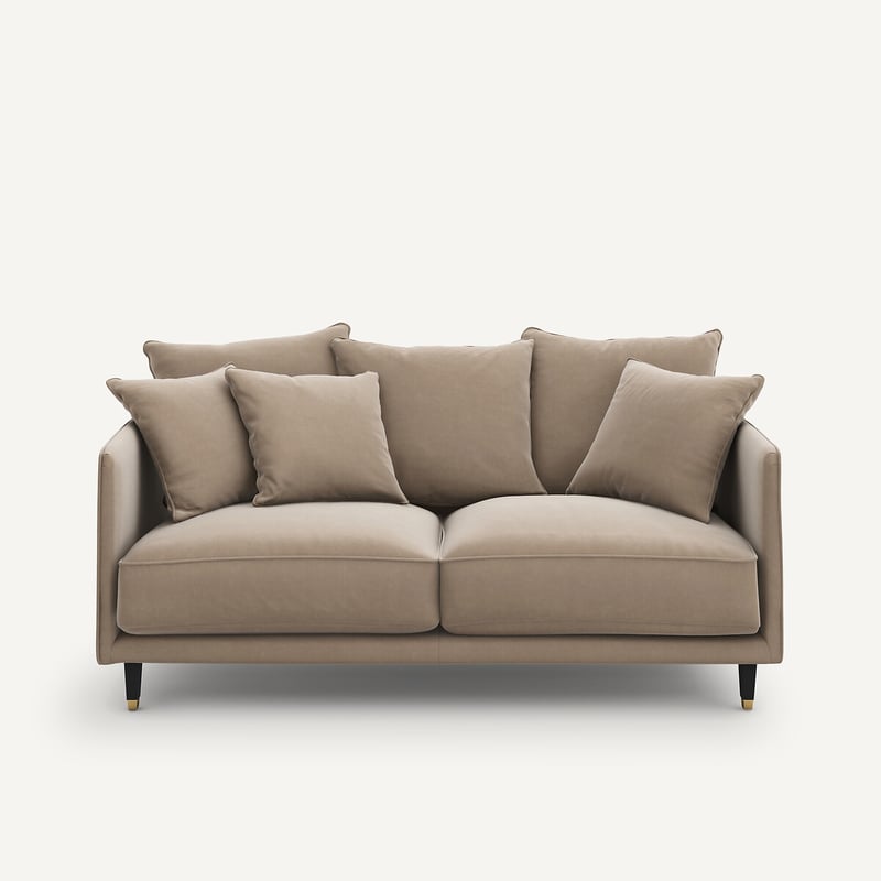 Am.pm Sofa 3p Compact Velours, Lazare