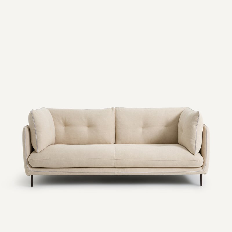 Am.pm Kompaktes Sofa, Webgemusterte Mischung, Botero