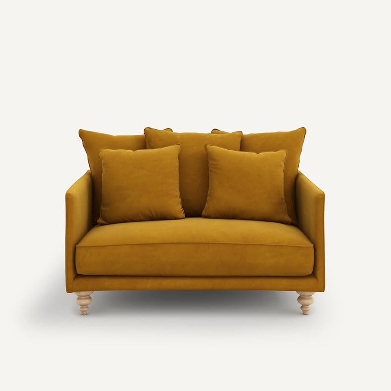 Am.pm 2-sitzer-sofa Aus Samt, Lazare