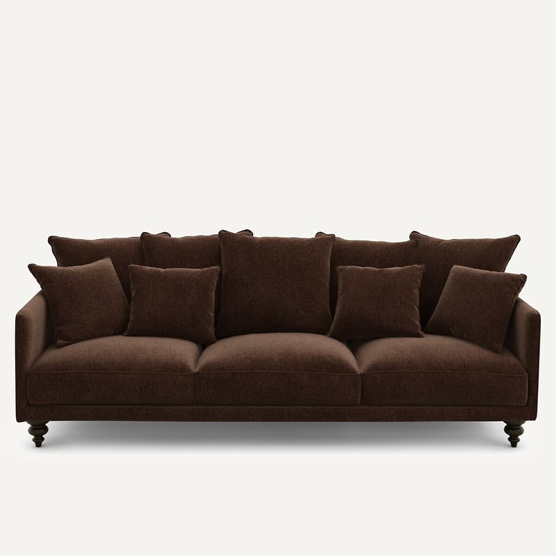 Am.pm Sofa Aus Chenille-velours, Lazare