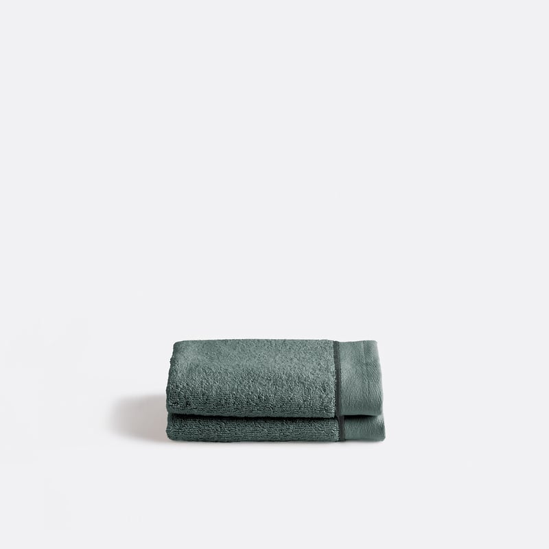 La Redoute Interieurs Set Mit 2 Gästehandtüchern, Aus Gekämmter Baumwolle 675g/m2, Victor