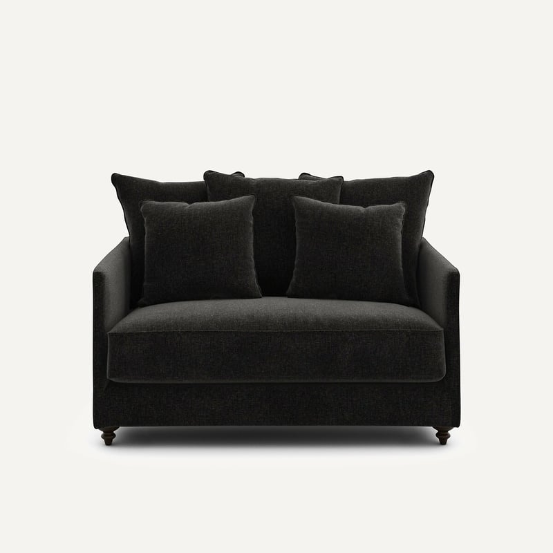 Am.pm 2p-sofa, Umwandelbar, Chenille-samt, Lazare