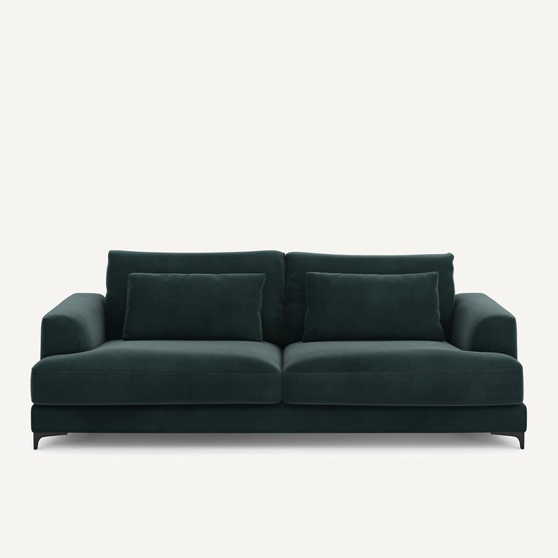 Am.pm 4-sitzer-schlafsofa Marsile, Samt