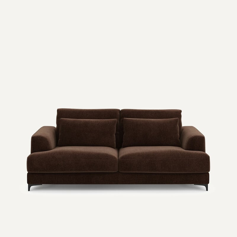 Am.pm 3p-sofa, Umwandelbar, Chenille-velours, Marsile